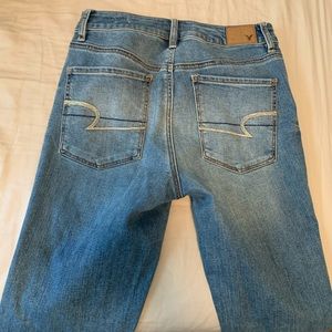 American Eagle high rise jeans